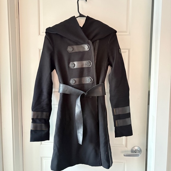 RUDSAK Leather and Wool with Hoodie Size S - Picture 13 of 14